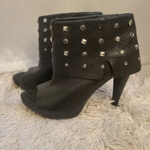 Vince camuto studded booties